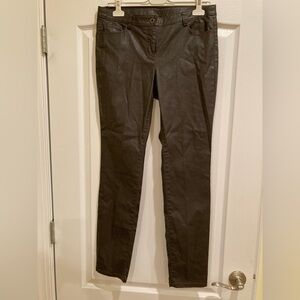 W by Worth Dark Brown Coated Jeans